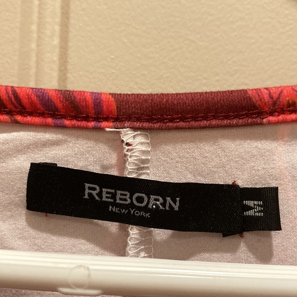 Reborn New York Women’s Size M Dress Cold Shoulder Pintuck Ties Stretchy Pockets - Picture 5 of 8